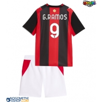Otroški Nogometni dresi AC Milan Goncalo Ramos #9 Domači 2026-27 Kratek Rokav (+ Kratke hlače)